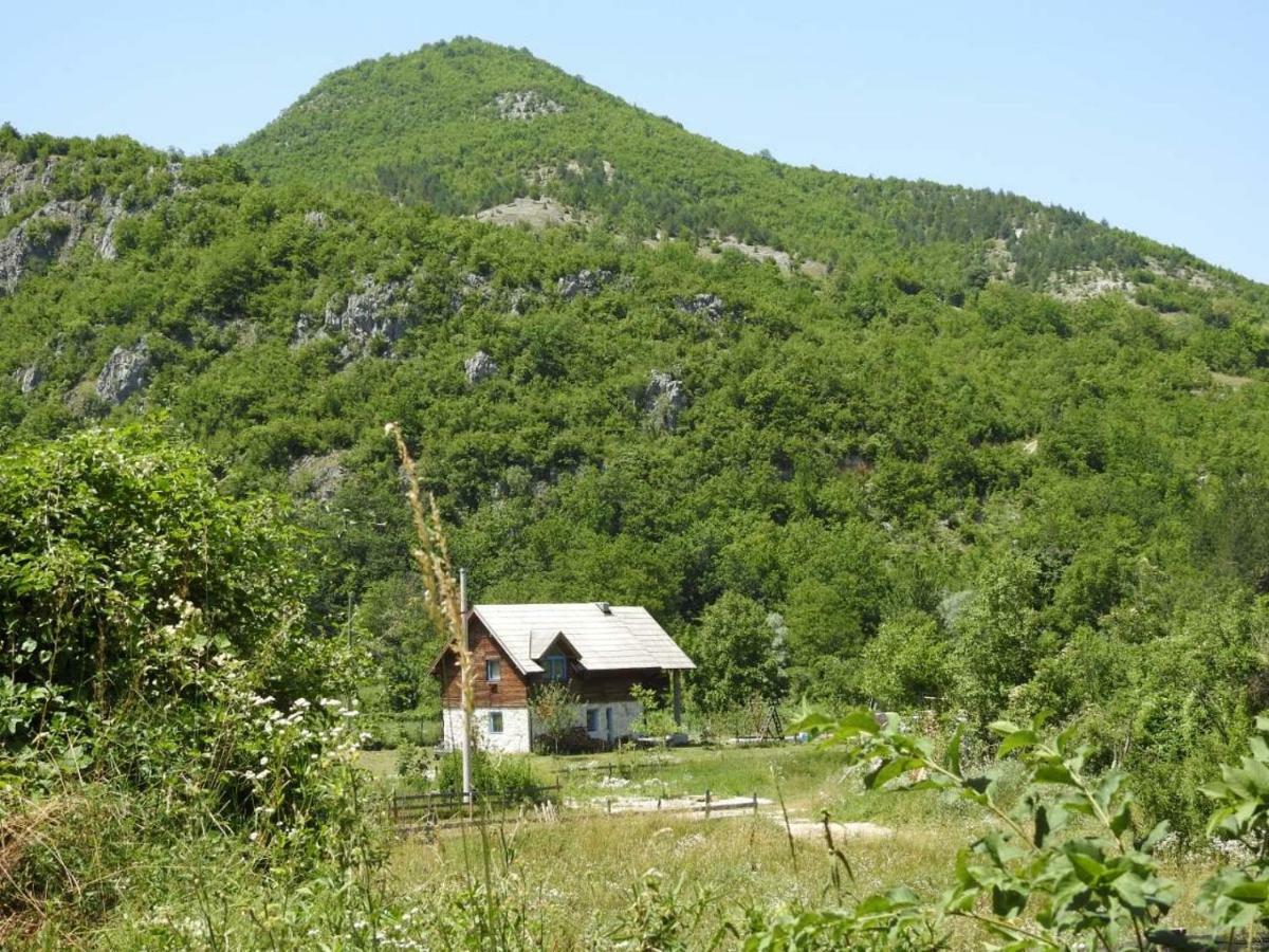 Exo Log Cottage Jezero  Luaran gambar